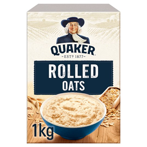 Quaker Traditional Rolled Oats Porridge 1Kg