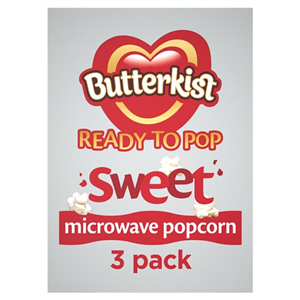 Butterkist Microwave Sweet Popcorn 3X60g