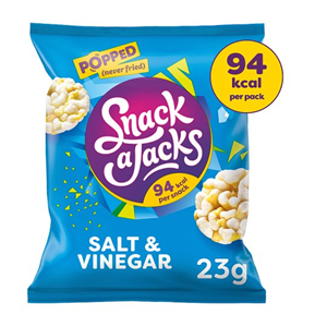 Snack A Jacks Salt & Vinegar Rice Cakes 23g