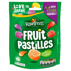 Rowntrees Vegan Fruit Pastilles 143g