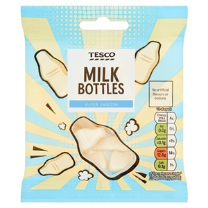 Tesco Milk Bottles 75G