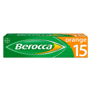 Berocca Orange Effervescent Vitamin Energy Tablets 15S