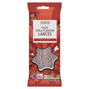 Tesco Fizzy Cola Lances 75G