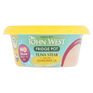 John West No Drain Tuna Steak In Oil Fridge Pot 110g