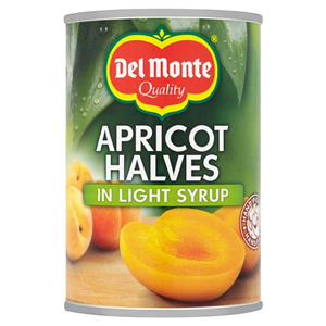 Del Monte Apricot Halves In Syrup 410g