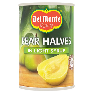 Del Monte Pear Halves In Syrup 420g