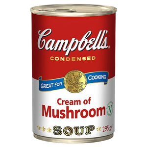 Campbell's Cream Of Mushroom Condensed Soup 295g