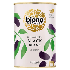 Biona Organic Black Beans 400g