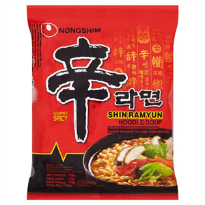 Nong-Shim Instant Shin Ramyun Noodle Soup 120g