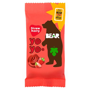 Bear Pure Fruit Yoyos Strawberry 20G