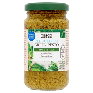 Tesco Reduced Fat Green Pesto 190G